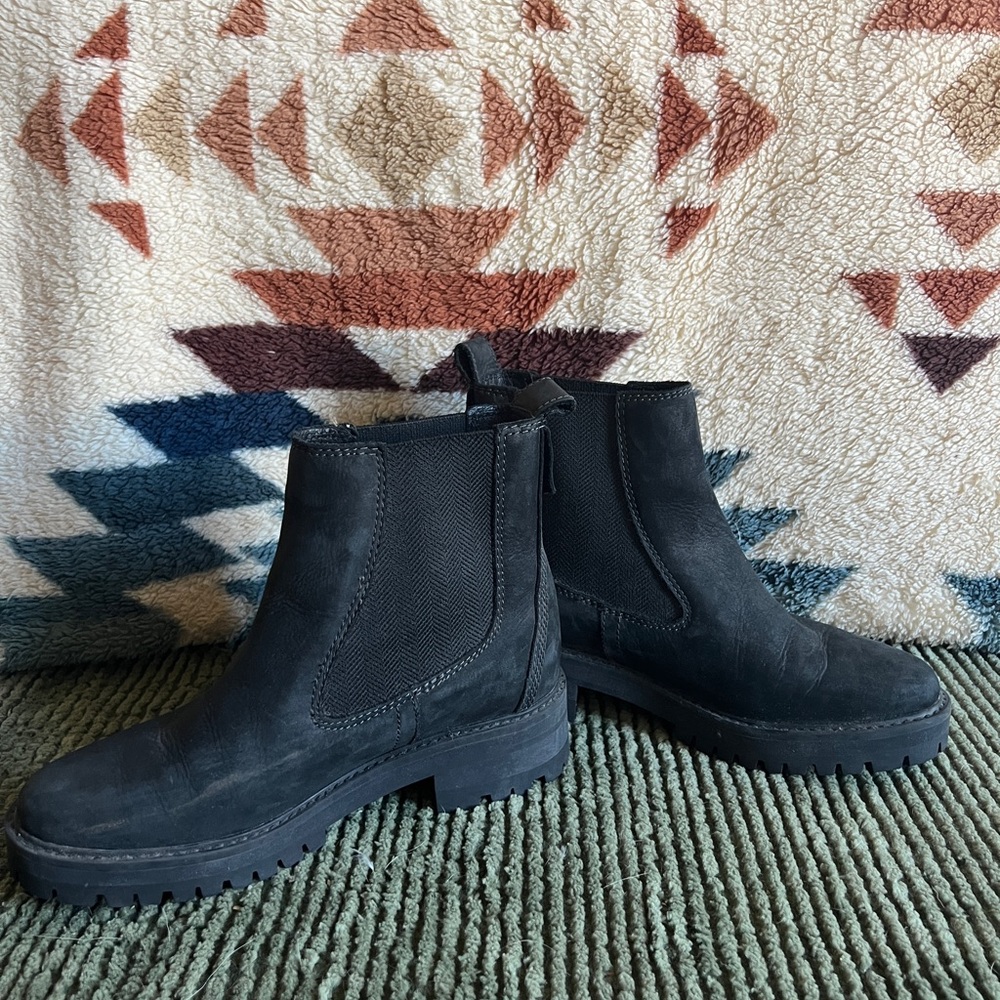 Black Timberland Boots